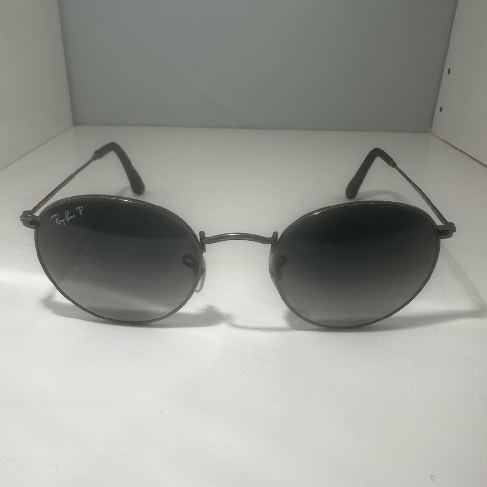 RayBan Round Metal Custom Lens Sunglasses
